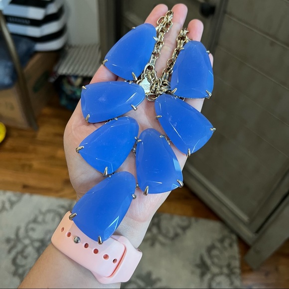 Kendra Scott Harlow - Periwinkle and Gold - Picture 1 of 6